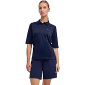 Falke Damen Golf Polo Shirt space blue (6116) M