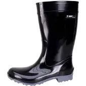 Bockstiegel Gummistiefel "Luisa", Damen, Gr. 38, schwarz, Obermaterial: 100% PVC PVC., Schuhe Gummistiefel
