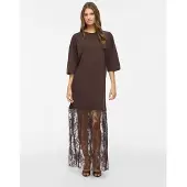 Vila Vikata Spitzen Maxikleid