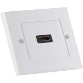 S-Conn S/CONN 79500-1, HDMI, Weiß, 85 mm, 85 mm, 1 Stück(e)