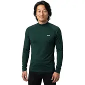 POC - Layer Merino Mock Neck Jersey - Radunterhemd Gr L grün