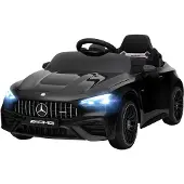 AIYAPLAY Kinder Elektroauto 2x12V Kinderauto mit Musik, MP3, Sanftem Start/Stopp