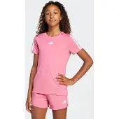 Adidas T-Shirt "JG TR-ES 3S TEE" für Kinder, Kurzarm, ohne Verschluss, mit Climacool Technologie