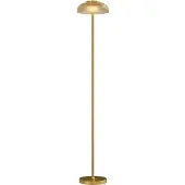 HOMCOM LED Stehlampe Wohnzimmer, Stehleuchte mit 3000 K warmem Licht Fußschalter
