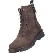 Rieker Winterboots , Damen, Gr. 42, braun, Lederimitat, unifarben, Basic, Schuhe Winterboots, Schnürboots, Schnürstiefelette, Winterstiefelette mit Warmfutter