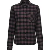 Jack Wolfskin Lite Flannel Shirt W check sheer plum (T0600) M