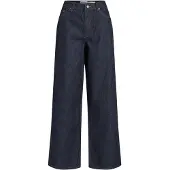 ROUGE EDIT High Waist Wide Fit Jeans