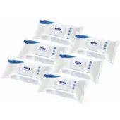 Hartmann Bacillol 30 Sensitive Tissues Desinfektionstücher , Schnell-Desinfektionstücher für besonders sensible Oberflächen, 1 Karton = 6 Flow-Packs à 80 Tücher, Maße: 18 x 20 cm