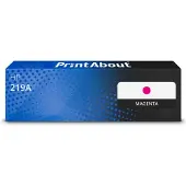PrintAbout Toner kompatibel mit HP 219A (W2193A) - Magenta