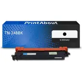 PrintAbout Toner kompatibel mit Brother TN-248BK - Schwarz