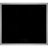 NEFF T46SBE1L0, Schwarz, Integriert, 60 cm, Zonen-Induktionskochfeld, Glaskeramik, 4 Zone(n)