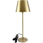 Kaheku Lampe Somerset matt Messing, Durchmesser 18 cm, Höhe 50 cm 939001998