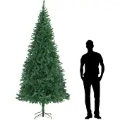 The Living Store Künstlicher Weihnachtsbaum 300 cm Grün