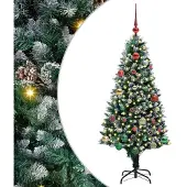 vidaXL Künstlicher Weihnachtsbaum Grün 150 cm