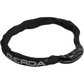 Gerda - Fahrradschloss "Contra Combo" PP5741 (Einheitsgröße) (Schwarz)