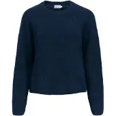 Object Gerippter Pullover Blau XS