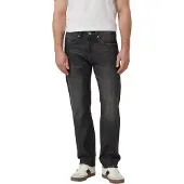 s.Oliver Straight-Jeans , Herren, Gr. 36, Länge 32, grau (dk grau), Denim/Jeans, Obermaterial: 99% Baumwolle, 1% Elasthan, straight fit normal, Jeans Straight-Jeans, Regular Fit, Mid Rise