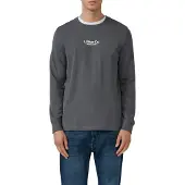 s.Oliver Langarmshirt mit Logo Schriftzug
