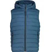 CMP MAN Padded Vest Snaps Hood avio (N876) 48