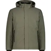 CMP MAN Padded Long Jacket DET Hood olive (E943) 48