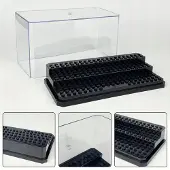 LEGO Black acrylic display case for minifigures