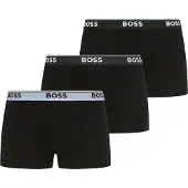 BOSS Trunk Packung, 3 Stk. aus Stretch-Baumwolle mit Logo-Bund, mittlere Bundhöhe
