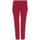 Arizona Gerade Jeans "Comfort-Fit", Damen, Gr. 96, K + L Gr, rot, Jeans, Obermaterial: 98% Baumwolle, 2% Elasthan, Basic, normal lang, Jeans Gerade Jeans, High Waist