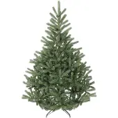 HOMCOM Weihnachtsbaum künstlich 180 cm Christbaum mit dichten Zweigen Grün