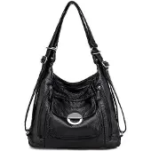 Merkloos Elegante Schultertasche aus Kunstleder für Frauen