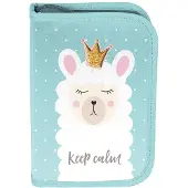 Paso Lama Federmäppchen für Mädchen, mintgrün