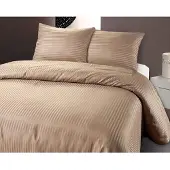 Merkloos Modernes Bettwäsche-Set mit Kissenbezügen, Taupe