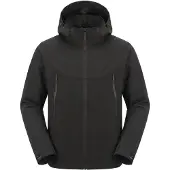 Merkloos Herren Wasserdichte Regenjacke - Leichte Outdoorjacke mit Kapuze