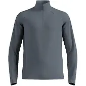 Odlo - Essential Warm Mid Layer 1/2 Zip - Fleecepullover Gr S grau/blau
