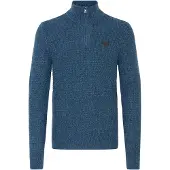 Blend Troyer "Troyer BHPatti", Herren, Gr. XL, blau (marineblaus melange), Obermaterial: 100% Polyacryl PAN., Pullover Troyer