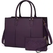 Merkloos Damen Handtasche für Laptop und Arbeit mit Kunstleder