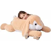 Merkloos Großer Plüschkaninchen-Kuscheltier 78 cm weich und süß