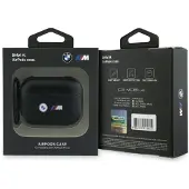 BMW Hülle für AirPods Pro 3, M Curved Line, Schwarz