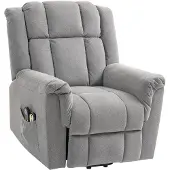 HOMCOM Relaxsessel Fernsehsessel Verstellbar Massagesessel mit Aufstehhilfe