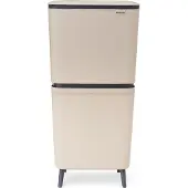 Brabantia SortUp Hi Abfallbehälter 20+25l, beige