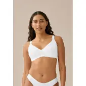 Naturana Minimizer-BH , Damen, Gr. 80, Cup C, weiß, 86% Polyamid, 14% Elasthan, BHs Minimizer-BH