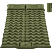 Merkloos Doppel Aufblasbares Luftbett 196 x 130 cm für Camping