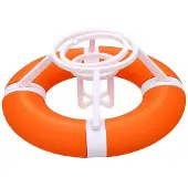 Merkloos Schwimmende Gyro-Becherhalter für Poolpartys und Bootstouren – Spritzwassergeschütztes Design