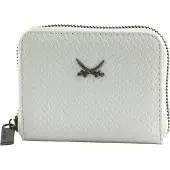 Sansibar Kartenetui Zip Wallet White weiß