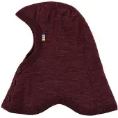 Joha - Kid's Balaclava with Buttons - Mütze Gr 52 cm rot