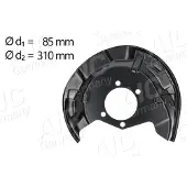 AIC Spritzblech, Bremsscheibe 58269 Hinterachse rechts für RENAULT