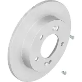 Bosch Bremsscheibe 0986479e68 voll 258mm 10mm für KIA