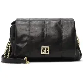 Suri Frey Umhängetasche "Umhängetasche SFY Cody", Damen, Gr. B/H/T: 24cm x 13cm x 8cm, schwarz (schwarz 100), Polyester, Polyurethan, Taschen Umhängetasche