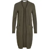 Vila Viril Longline Strickjacke