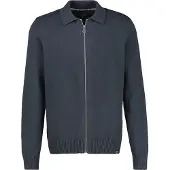 Lerros Strickjacke "Sportive Strickjacke aus hochwertiger Baumwollqualität", Herren, Gr. L, classic navy, 100% Baumwolle, Strickjacken Strickjacke