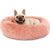Merkloos Fluffy Donut Hund- und Katzenbett, Waschbar und Rutschfest